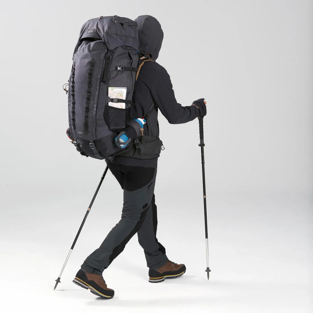 1 Ultra compact Trekking Pole - MT900 Black