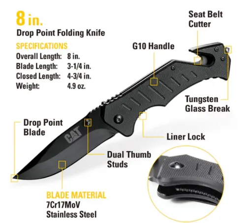 4 Piece Multi-Tool and Folding Pocket Knife Set