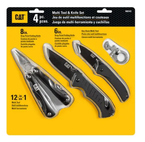4 Piece Multi-Tool and Folding Pocket Knife Set