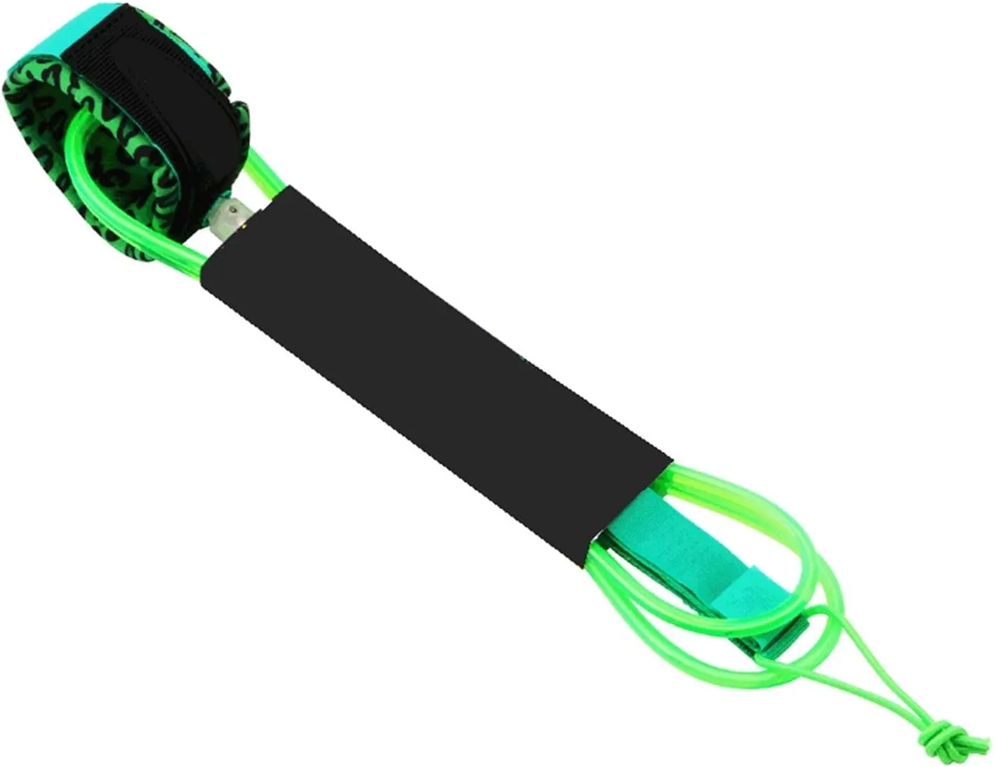 7MM 10ft Surfboard Leash Yellow Surfing Leg Leash Sup Surfboard Stand Up Paddle Rope Surfing Equipment(8ft)