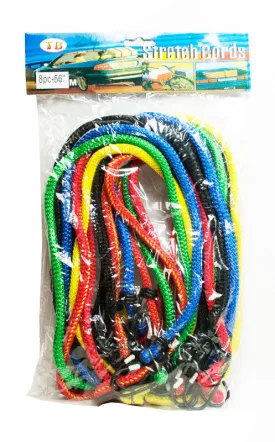 8 PC 48" Bungee Cords