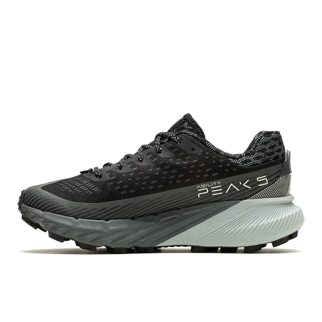 Agility Peak 5-Black/Granite Womens Trail Running Shoes
