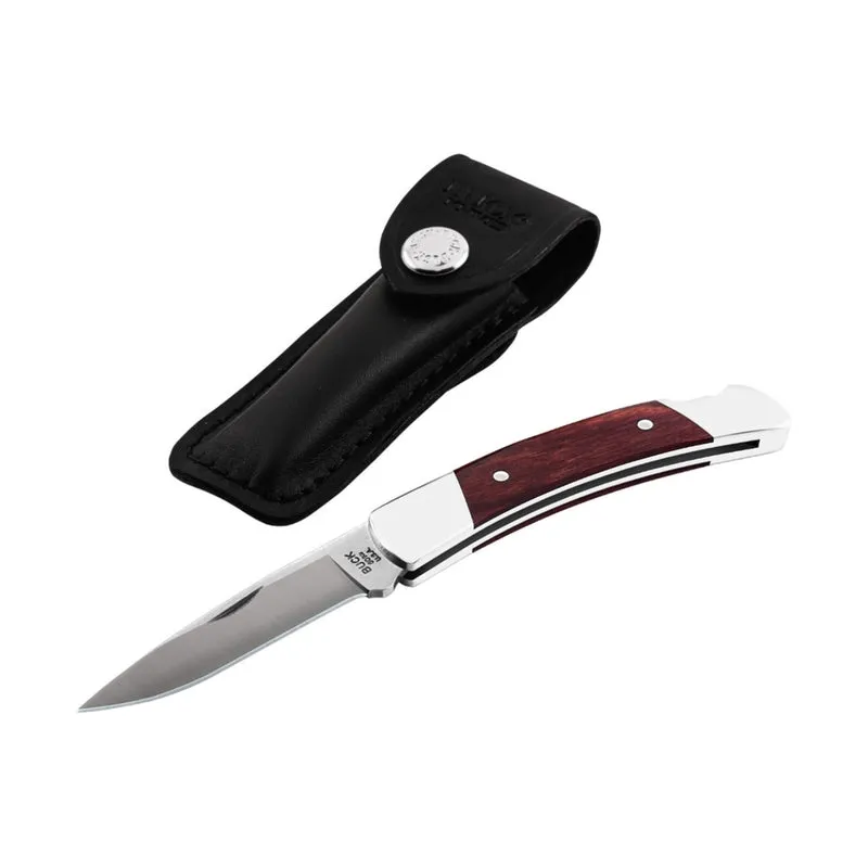 Buck Knives Squire Brown/White 420 HC Steel 6.5 in. Pocket Knife