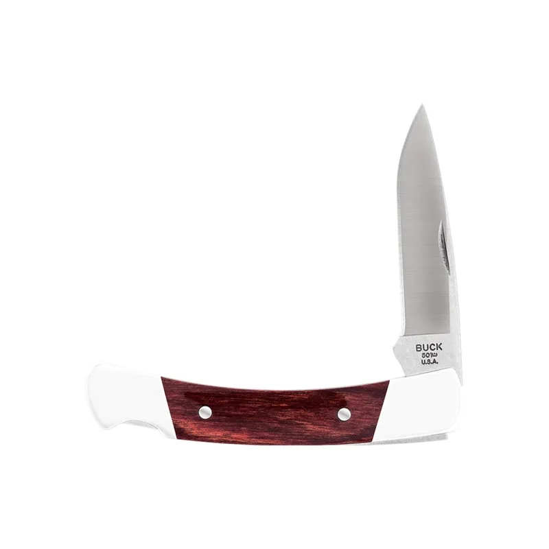 Buck Knives Squire Brown/White 420 HC Steel 6.5 in. Pocket Knife
