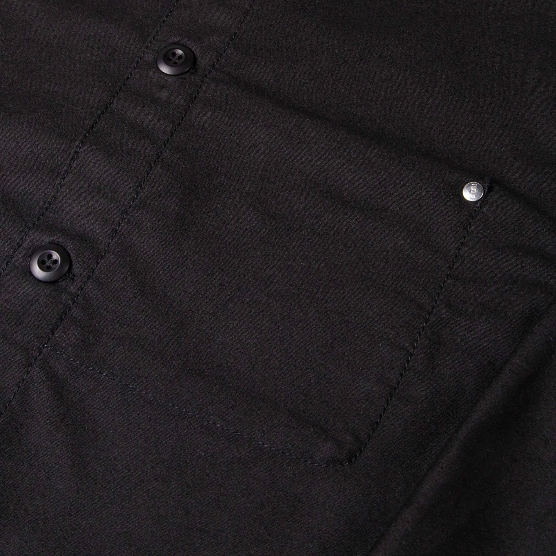 BWJ-01 WORKER JACKET 12 oz. black moleskin