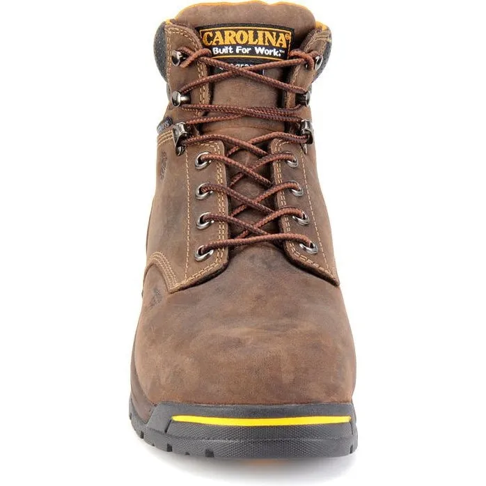 Carolina Men's Bruno Lo 6" Composite Toe Waterproof Insulated Work Boot -Brown- CA5521