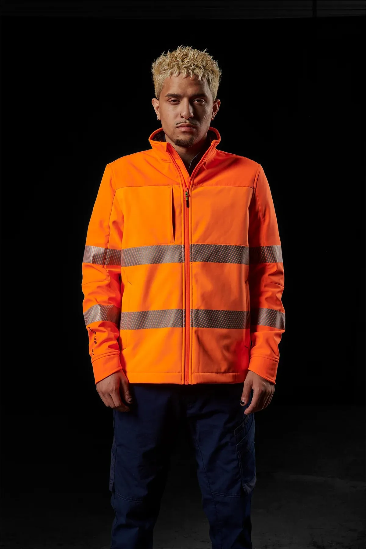 FXD Workwear  WO.3T - SOFT SHELL WORK JACKET - ORANGE