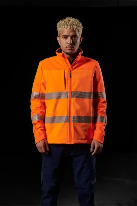 FXD Workwear  WO.3T - SOFT SHELL WORK JACKET - ORANGE