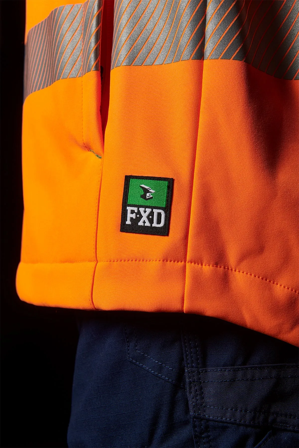 FXD Workwear  WO.3T - SOFT SHELL WORK JACKET - ORANGE