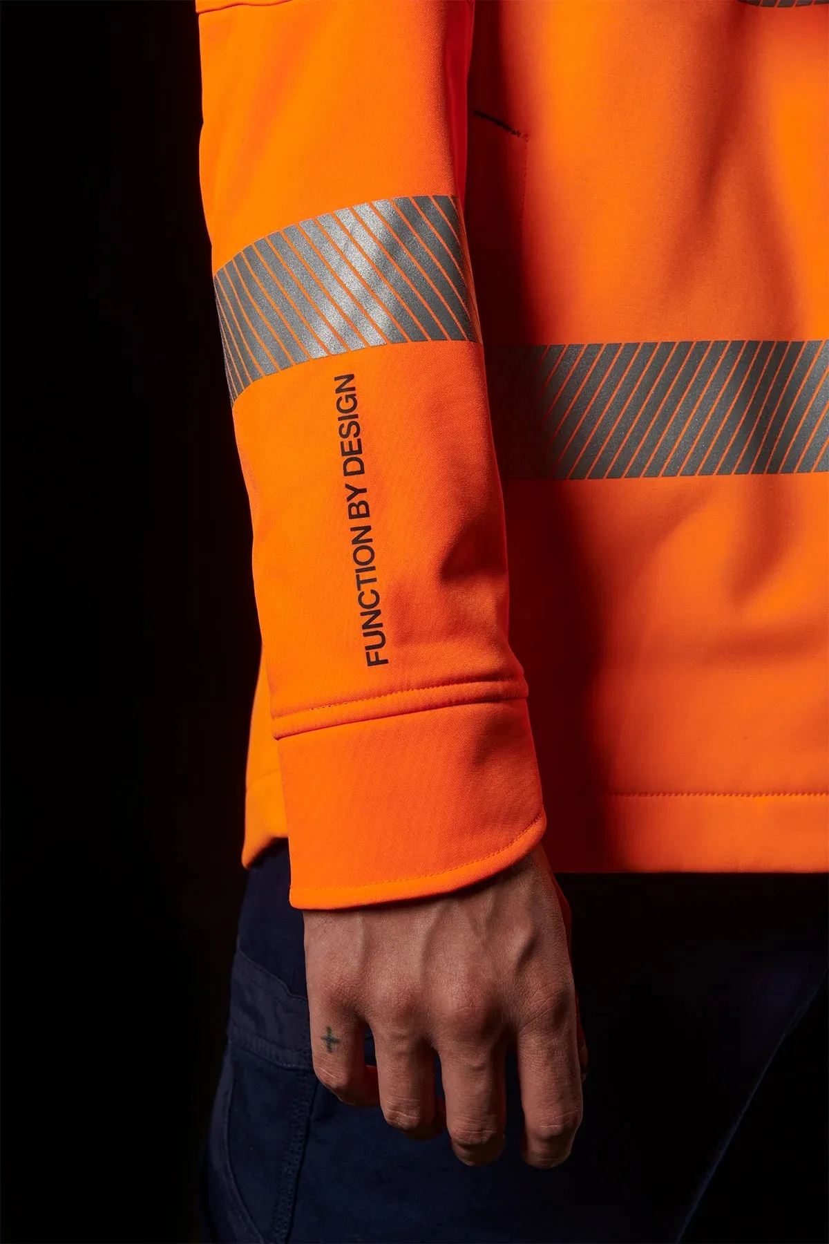 FXD Workwear  WO.3T - SOFT SHELL WORK JACKET - ORANGE