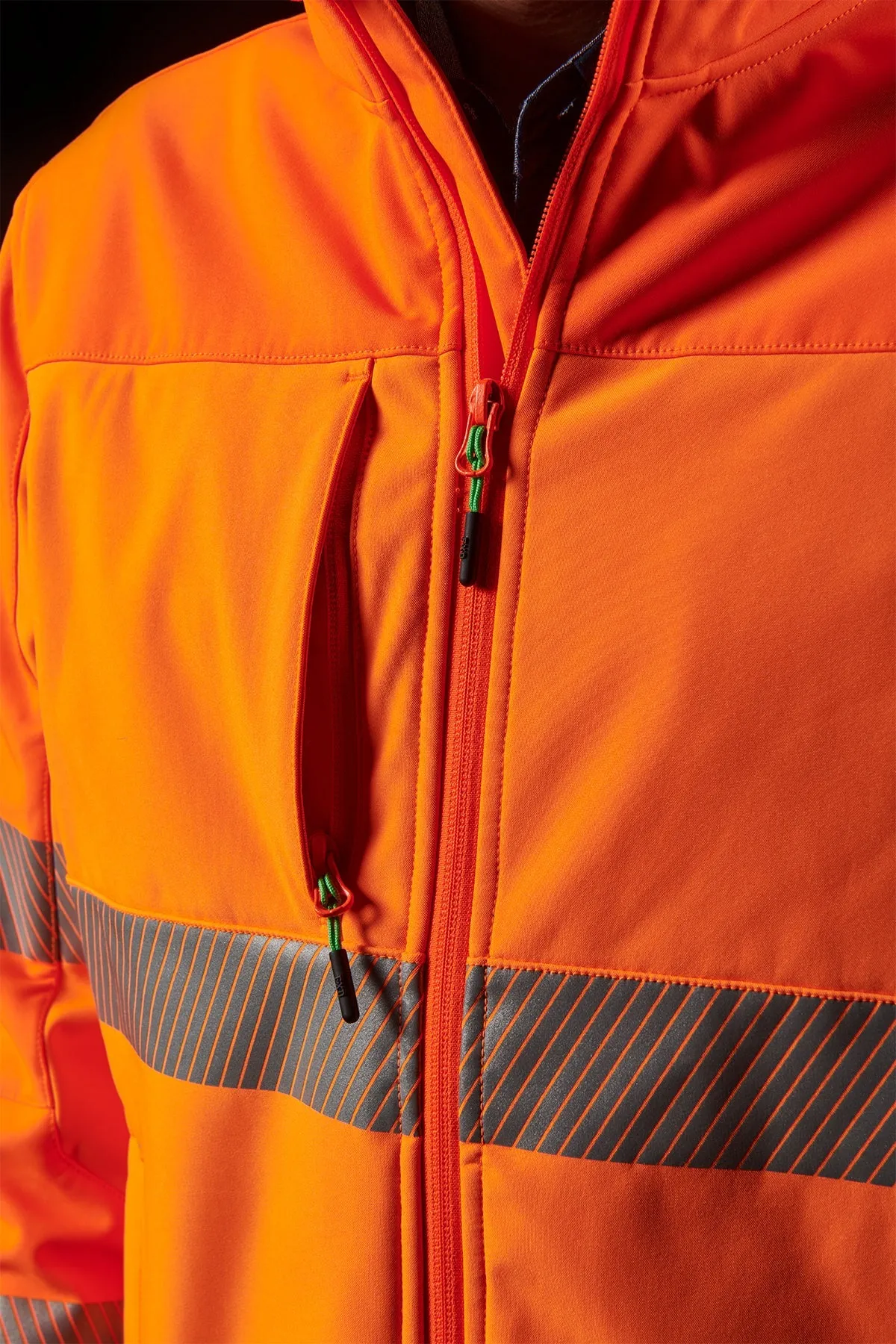 FXD Workwear  WO.3T - SOFT SHELL WORK JACKET - ORANGE
