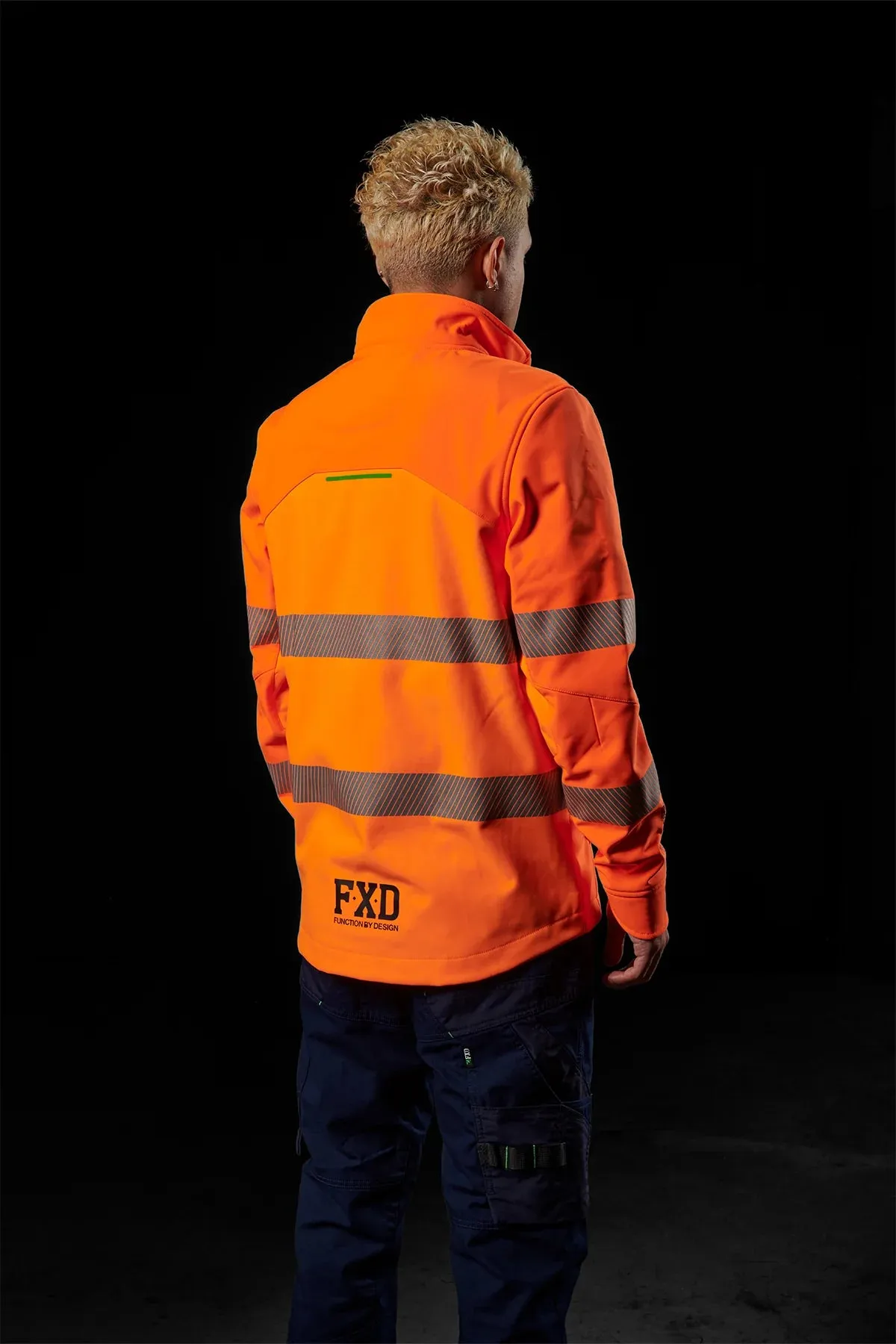 FXD Workwear  WO.3T - SOFT SHELL WORK JACKET - ORANGE