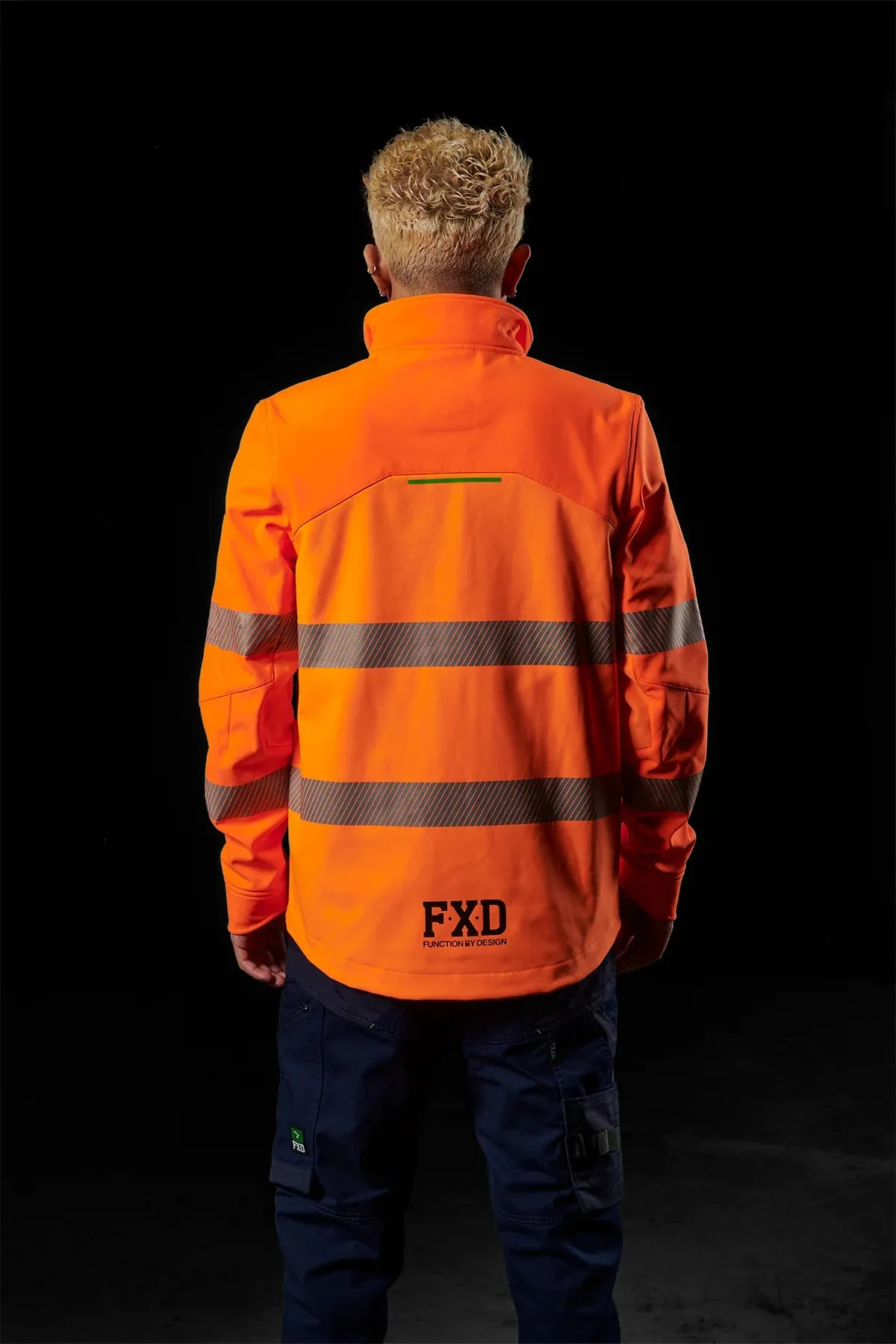 FXD Workwear  WO.3T - SOFT SHELL WORK JACKET - ORANGE