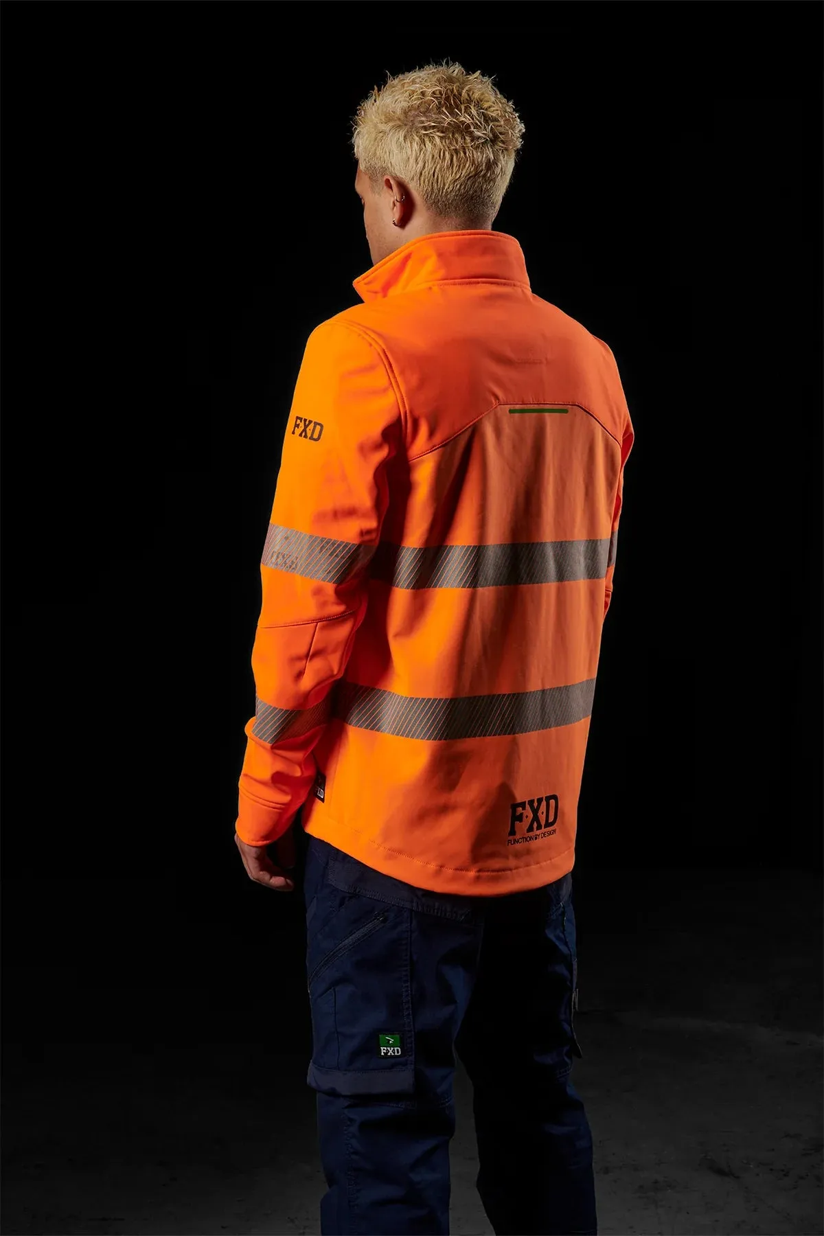 FXD Workwear  WO.3T - SOFT SHELL WORK JACKET - ORANGE