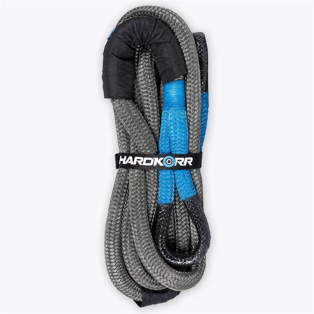 HardKorr 3-Metre Kinetic Recovery Rope - 12,000kg Minimum Breaking Strength Rated - HKRKINRP3