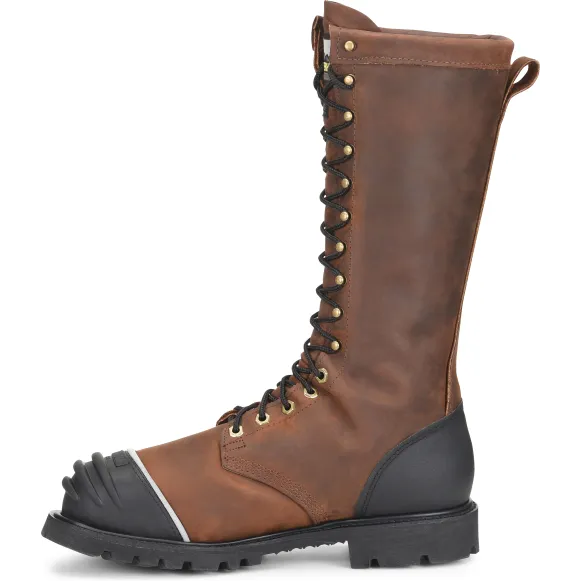 Matterhorn Men's 16" Waterproof Insulated Metguard Work Boot -Brown- MT716