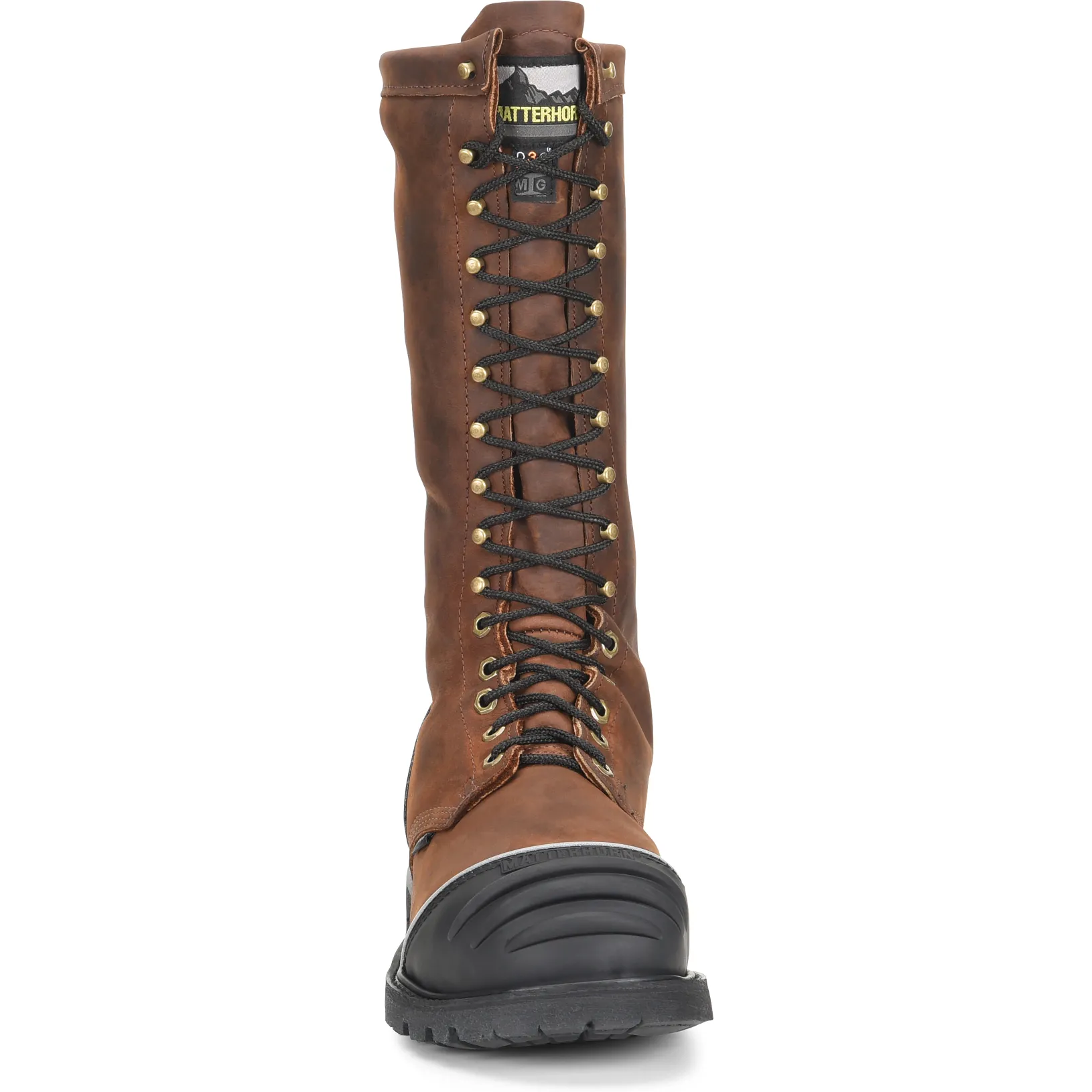 Matterhorn Men's 16" Waterproof Insulated Metguard Work Boot -Brown- MT716