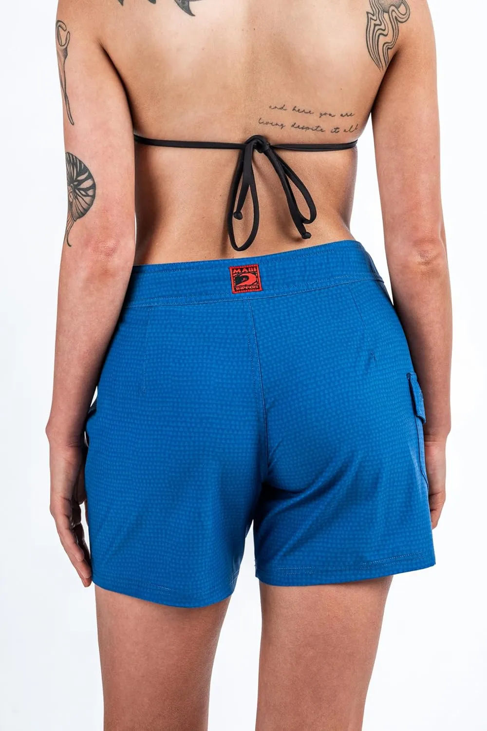 Maui Rippers Womens 5" 4-Way Stretch Swim Shorts Boardshorts