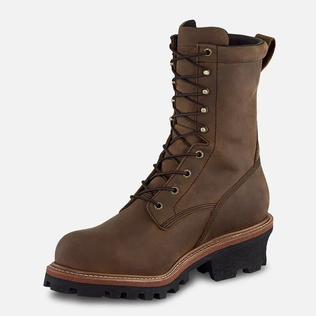 Men's 9" Insulated Waterproof Safety Toe Logger Boot