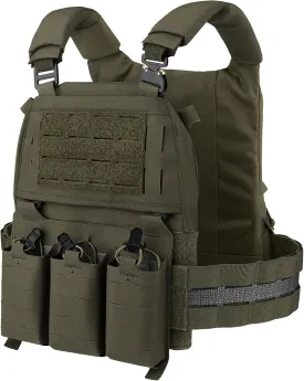 PETAC GEAR Tactical Tegris Cummerbund V5 MOLLE Vest Basic Set For Man With Large Zipper