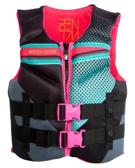 Phantom Youth USCGA   TCA PFD - Aqua/Pink