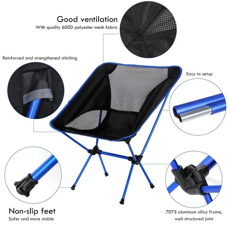 Portable Outdoor Collapsible Chair