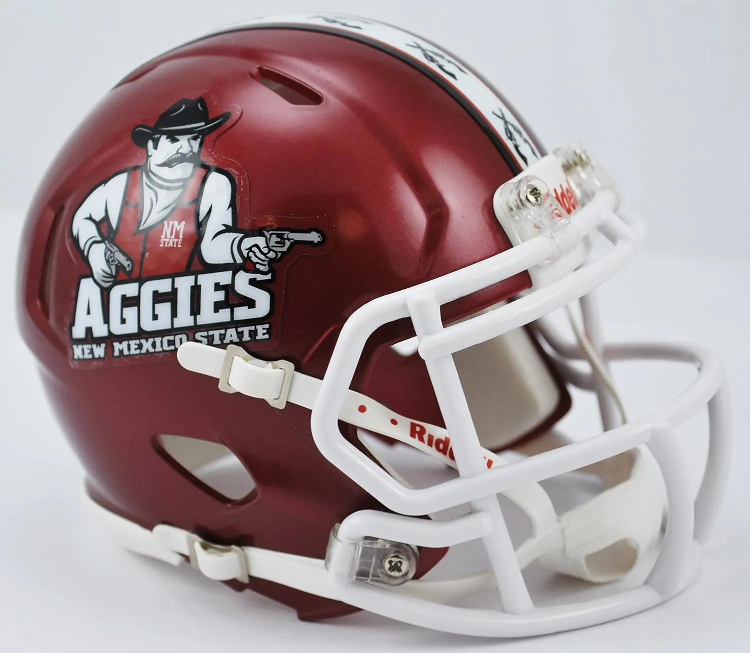 Riddell NEW MEXICO STATE AGGIES NCAA Revolution SPEED Mini Football Helmet