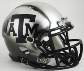 Riddell Texas A&M Aggies NCAA Mini Speed Football Helmet Ice Hydro 2015