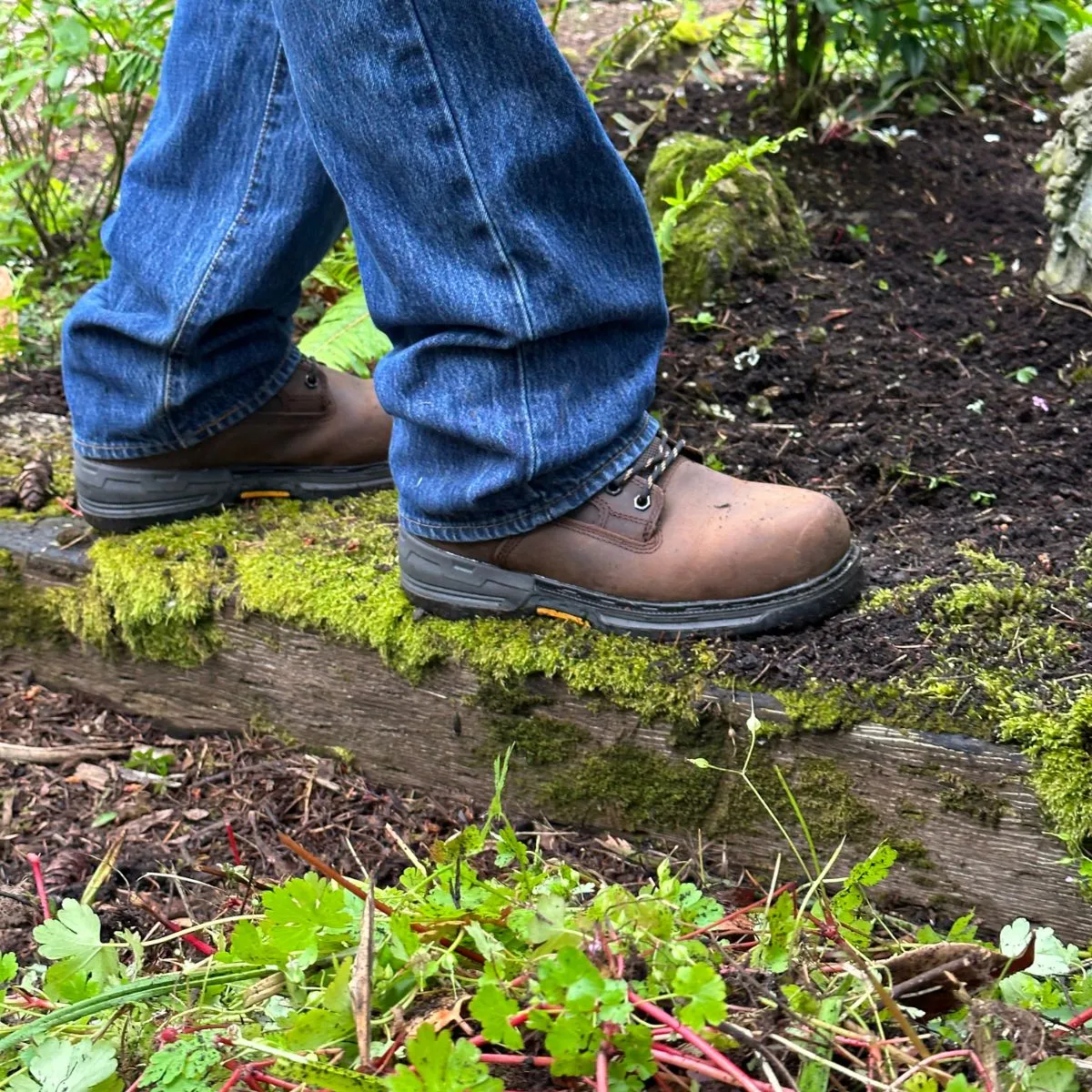 Sawhorse 6” Waterproof Soft Toe Work Boot – Brown