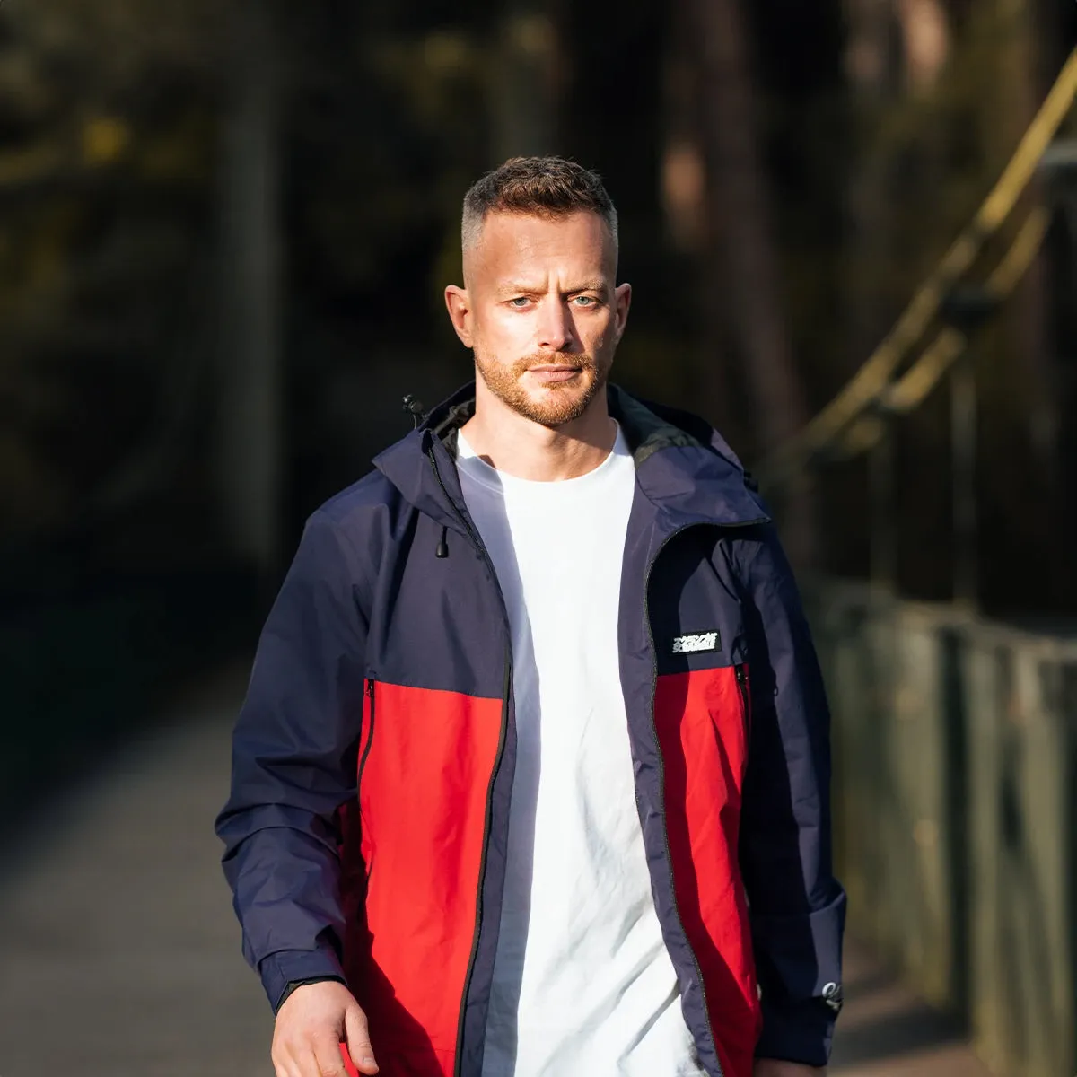 Scramble Ame Jacket Red/Navy