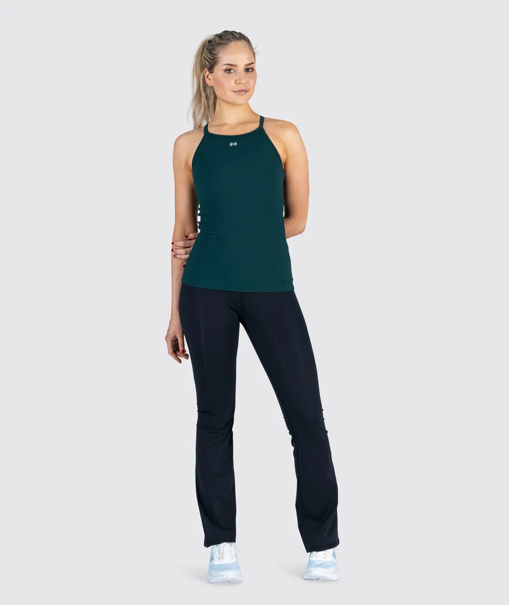 Strappy Ribbed Tank Top