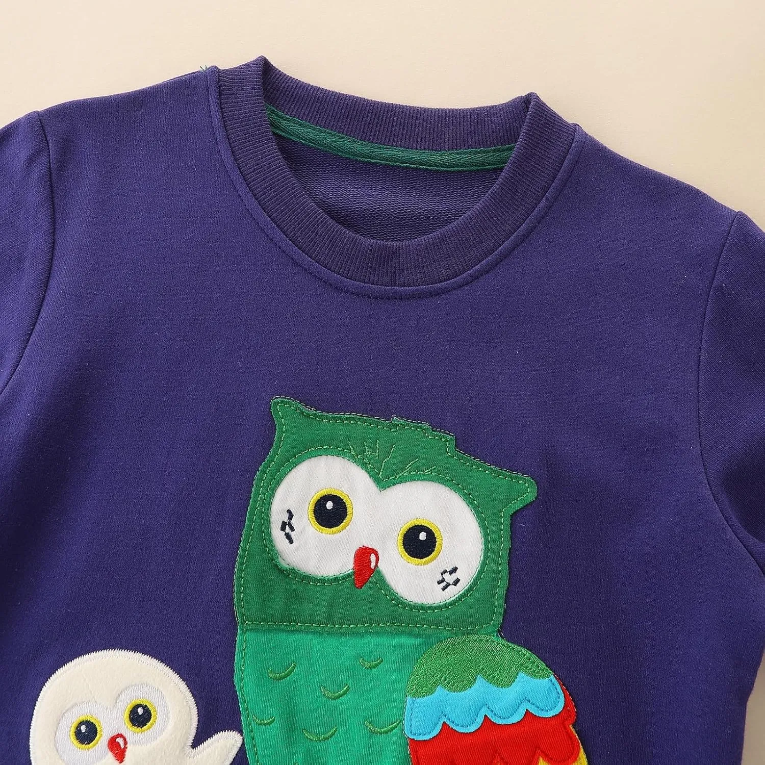 Toddler Girls Sweatshirt Owl Shirts for Girls Winter Long Sleeve Crewneck Pullover Tops Cotton Nighthawk Clothes Baby Girls Owl Sweater 4T
