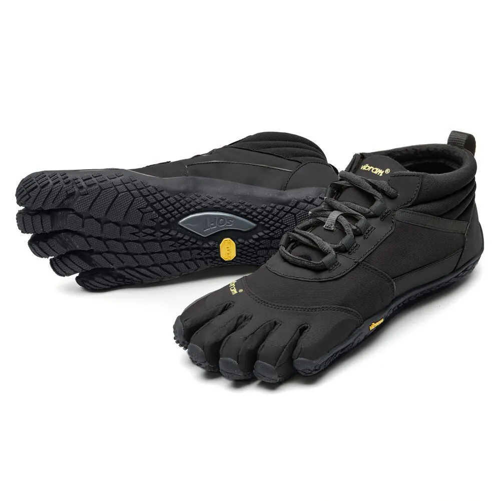 Vibram V-TREK INSULATED Womens Five Fingers Barefoot Feel Trainers - Black