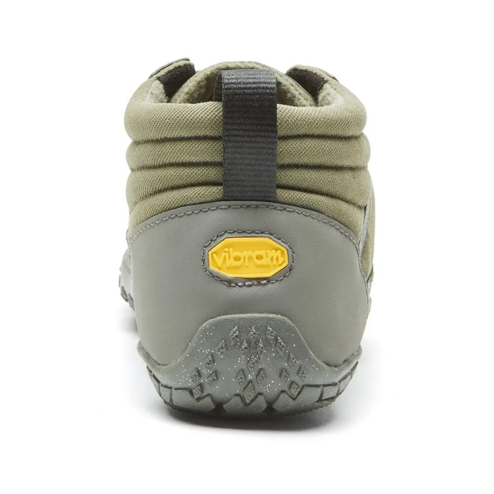 Vibram V-TREK INSULATED Womens Five Fingers Barefoot Trainers - Military/Grey