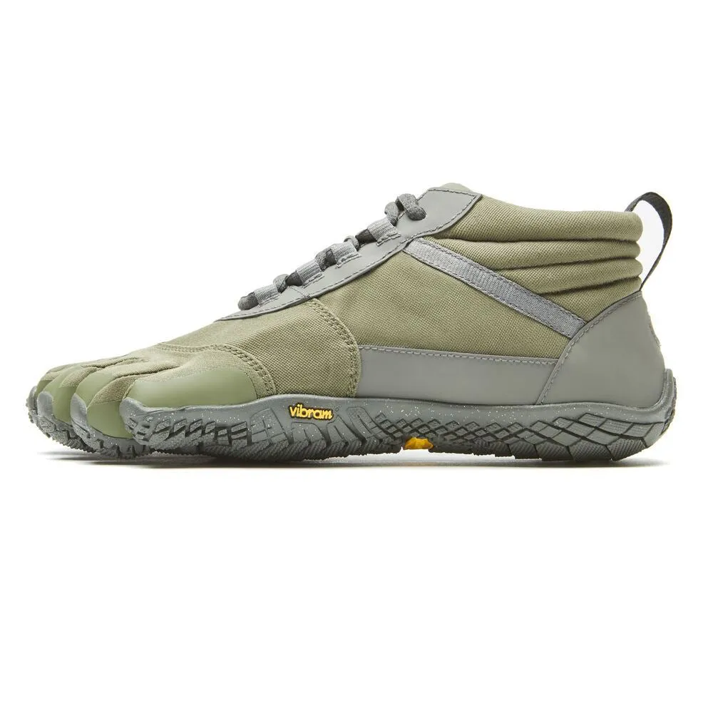 Vibram V-TREK INSULATED Womens Five Fingers Barefoot Trainers - Military/Grey