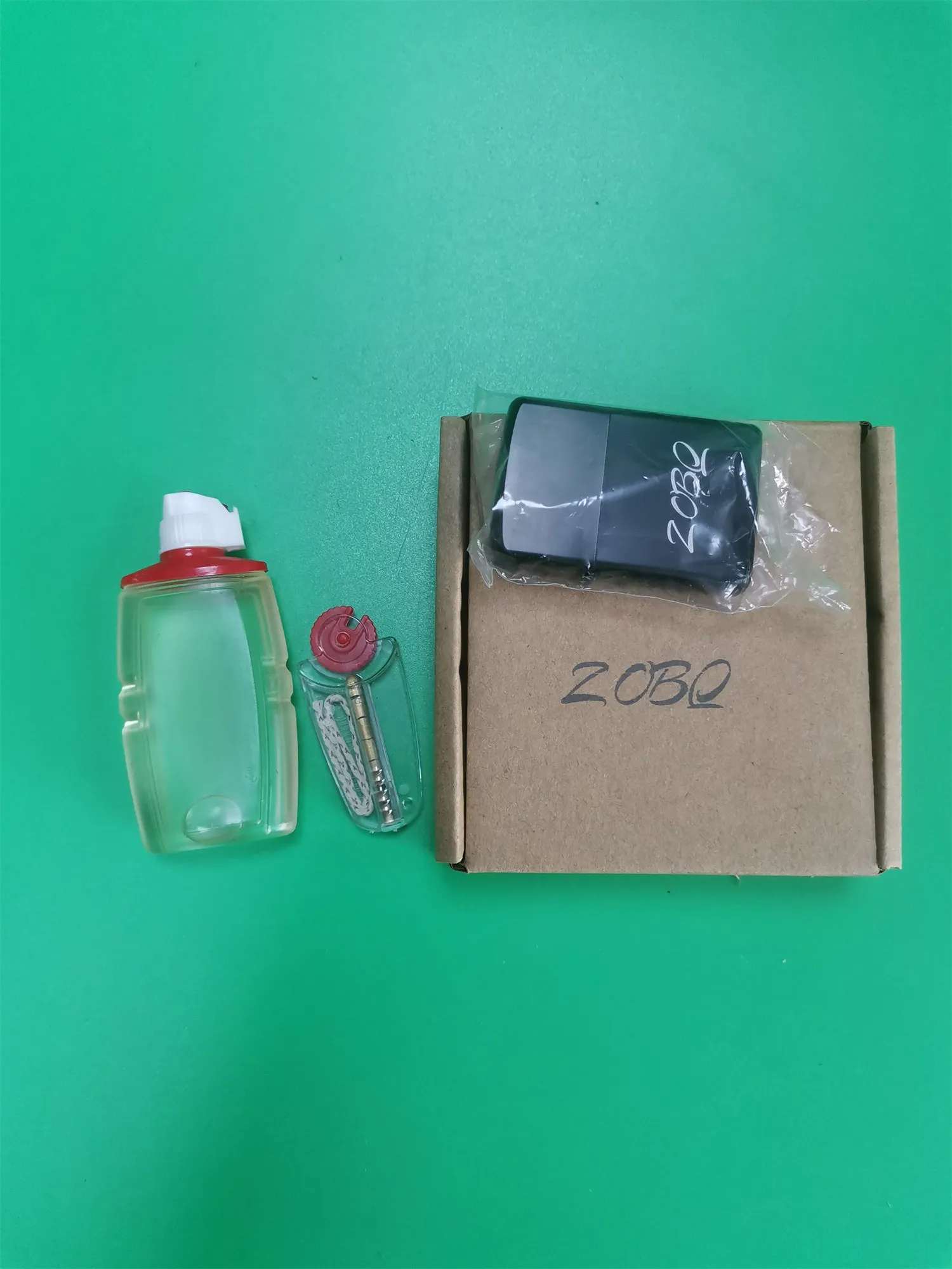 ZOBQ Kerosene lighters for smokers, refillable, portable, suitable for cigars, candles, and pipes